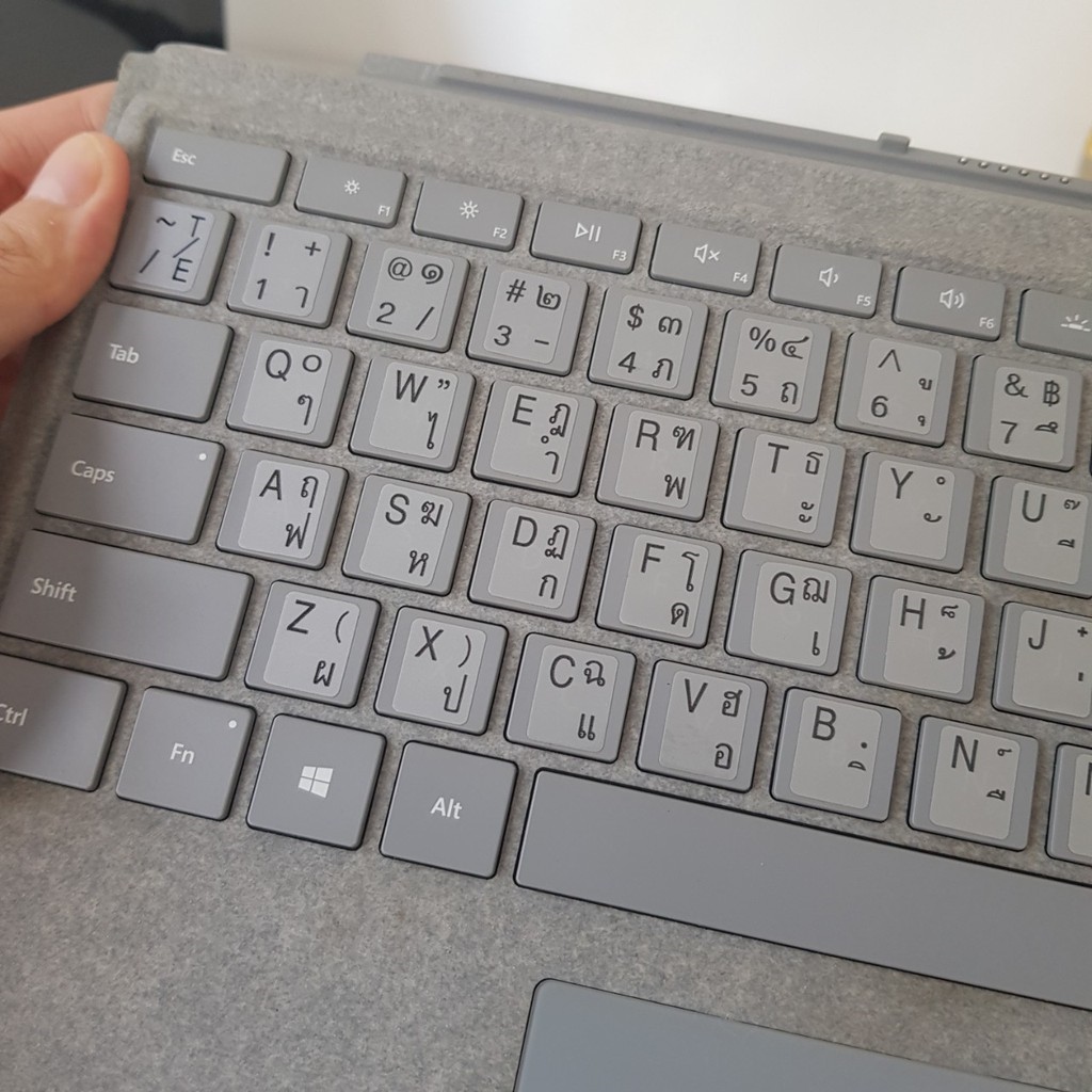۞ Sticker dán bàn phím tiếng Thái