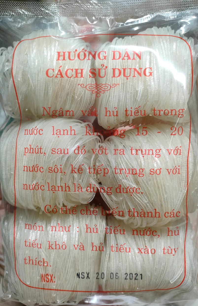 [HCM]1 Gói Hủ Tiếu Sa Đéc 450G Bao Bì Mới