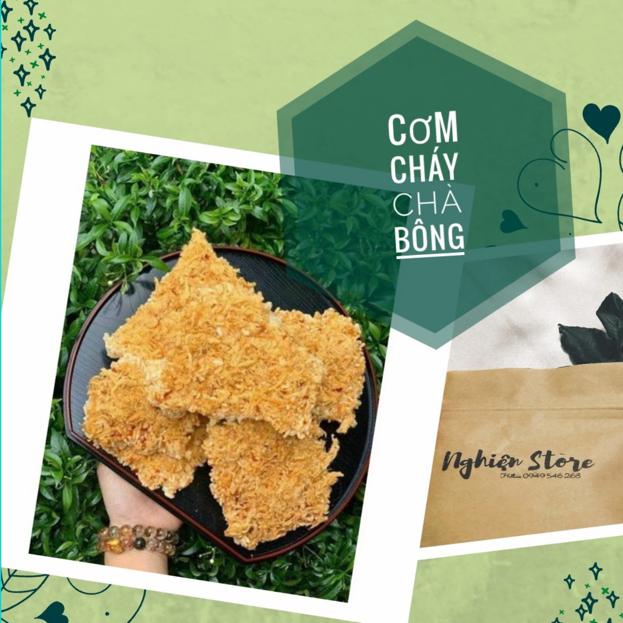 CƠM CHÁY CHÀ BÔNG 250GRAM