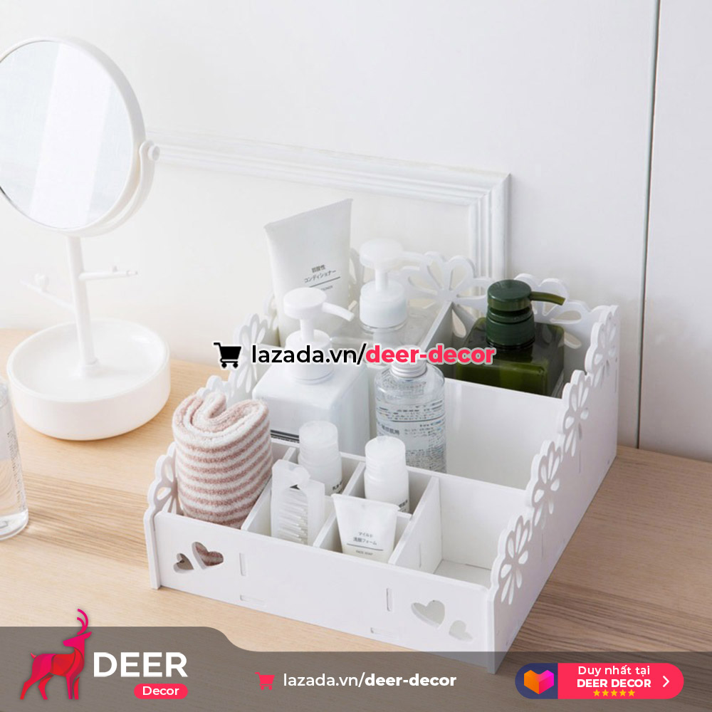 Kệ Để Đồ Mỹ Phẩm Đa Năng Siêu Xinh - DEER DECOR