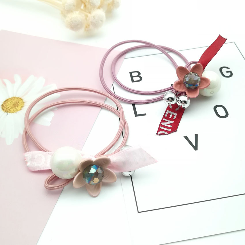 Cột tóc hoa ruy băng dễ thương CT26