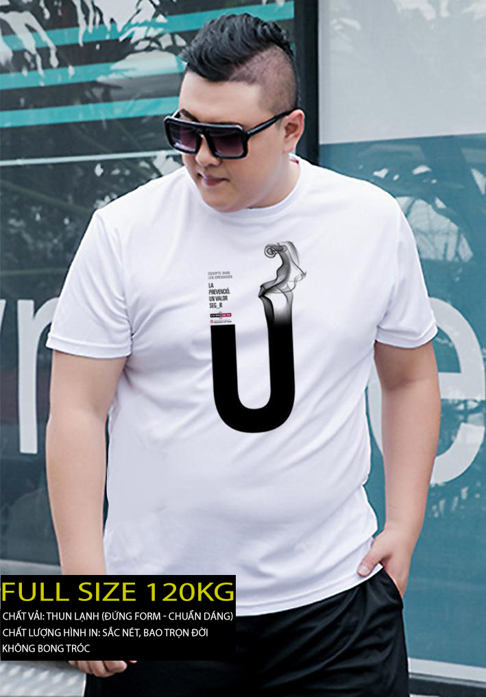 Fat male slim big size T-shirt