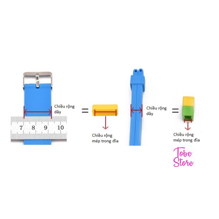 Con Đỉa Dây Đồng Hồ - Chất Liệu Silicone