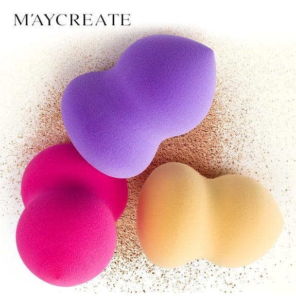 [HCM]Bông Mút Tán Kem Nền Hồ Lô