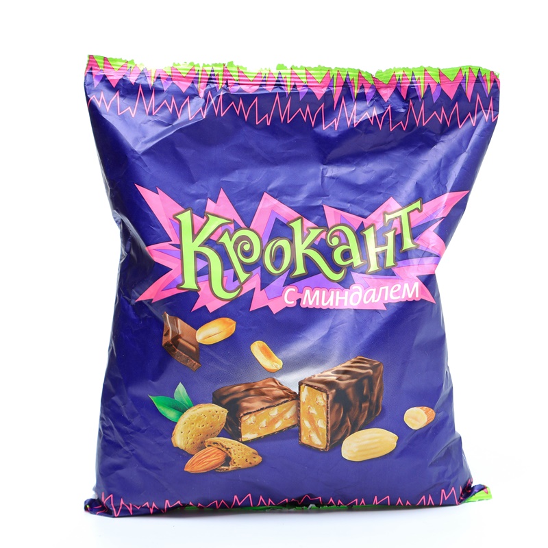 Kẹo Socola (Chocolate) tím Krokant phủ Socola Hạnh Nhân