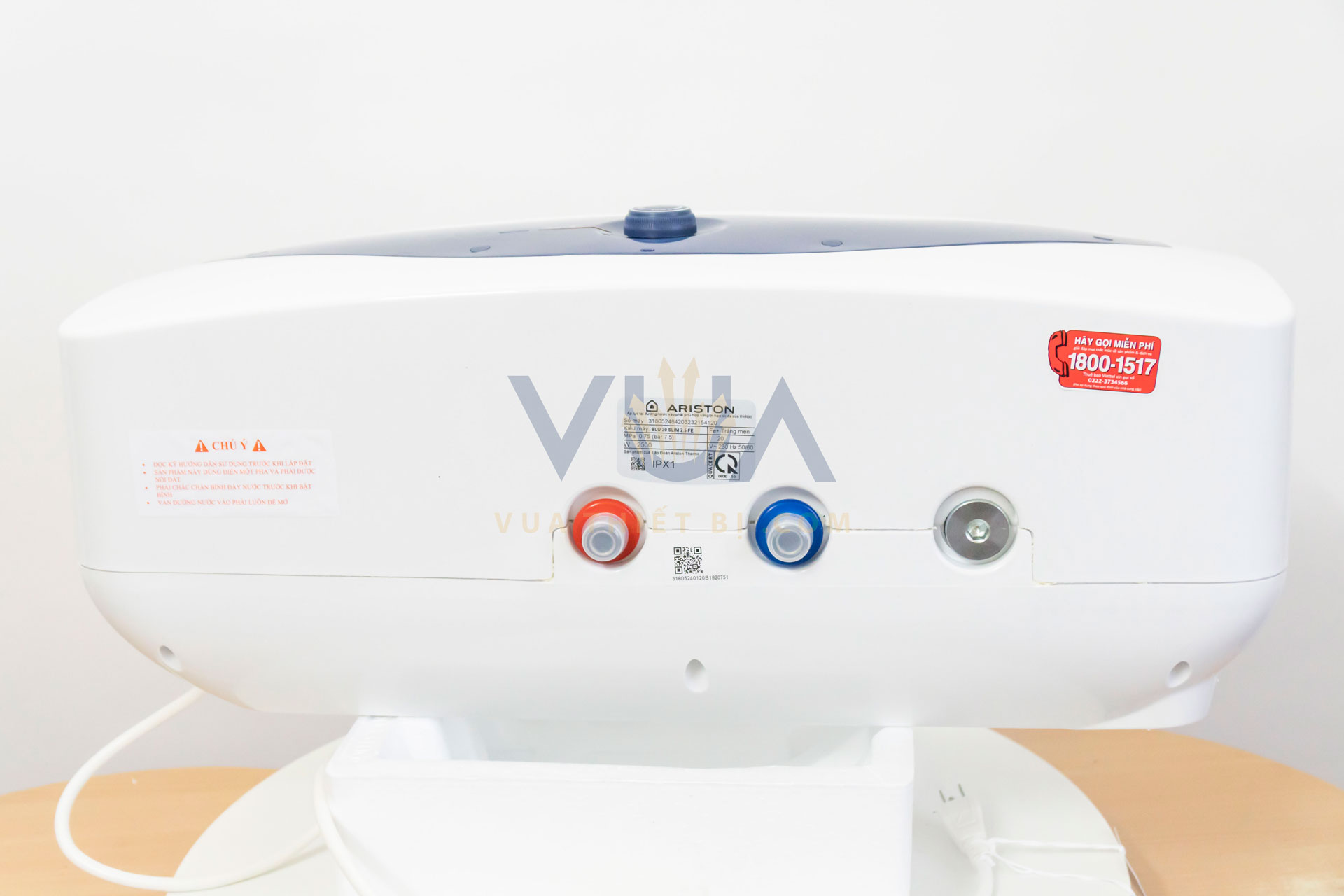 ARISTON BLU 20 SLIM - Bình nóng lạnh gián tiếp