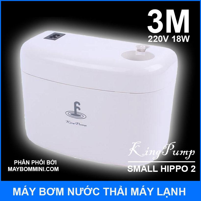 Máy bơm nước thải máy lạnh cao cấp Kingpump 220V 3M 30L
