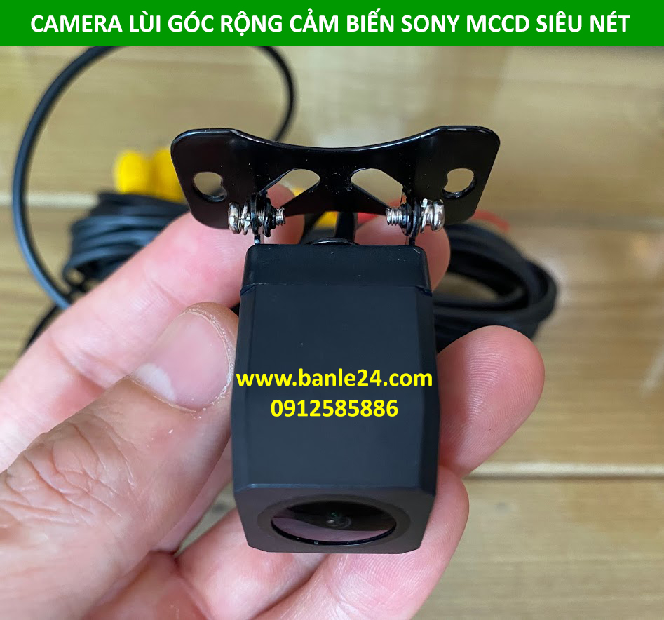 Camera lùi góc rộng, cảm biến Sony MCCD