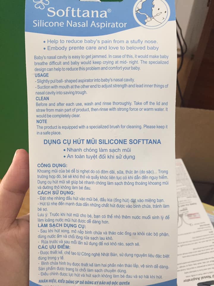 DỤNG CỤ HÚT MŨI TANA