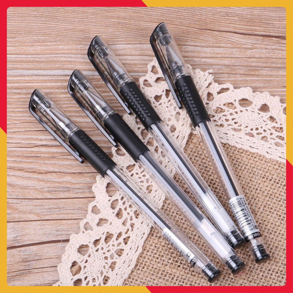 Sét 100 bút viết 0.5 li mực đen