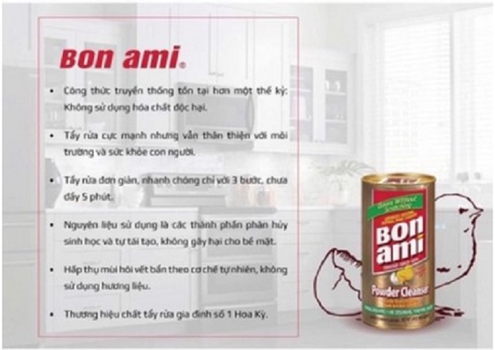 Bột tẩy đa năng Bon Ami - Mỹ