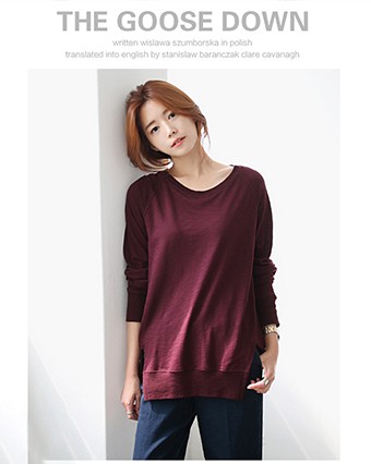 ÁO KIỂU NỮ TAY DÀI XẺ TÀ