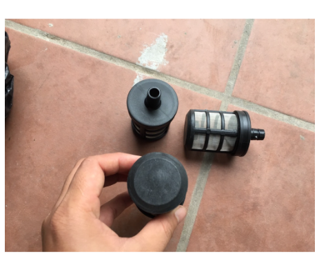 Lọc rác máy rửa xe mini gia đình ( lọc đen)