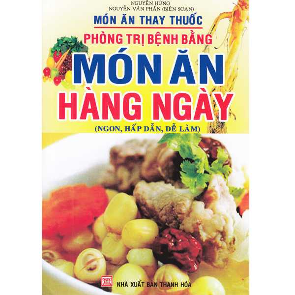 Sách - món ăn thay thuốc - phòng trị bệnh bằng món ăn hàng ngày