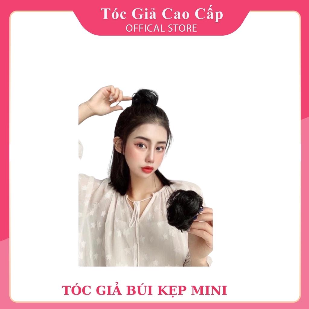 Tóc giả búi tròn mini - mẫu mới hót hít