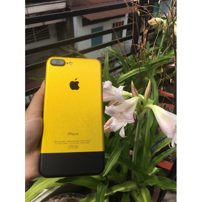 [ Bán chạy ] - Dán mặt lưng Màu giả iPhone 2G dòng iPhone 7 Plus/8 Plus