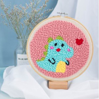 [HCM]Bộ Len Xù Động Vật Dễ Thương - Punch Needle Decor