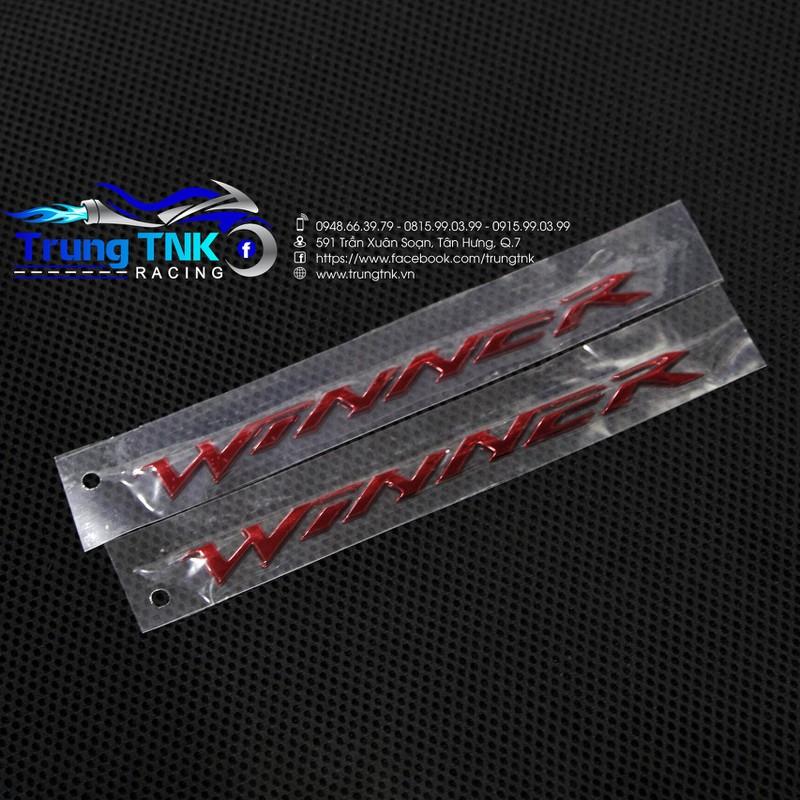 Tem chữ nổi winner 150.