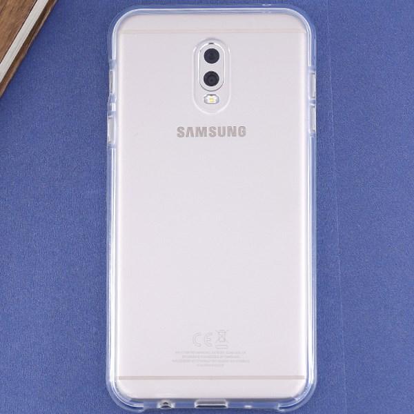 Ốp Silicon cho Samsung Galaxy J7 Plus / J7+ Trong suốt (Loại A+ chống ố vàng)