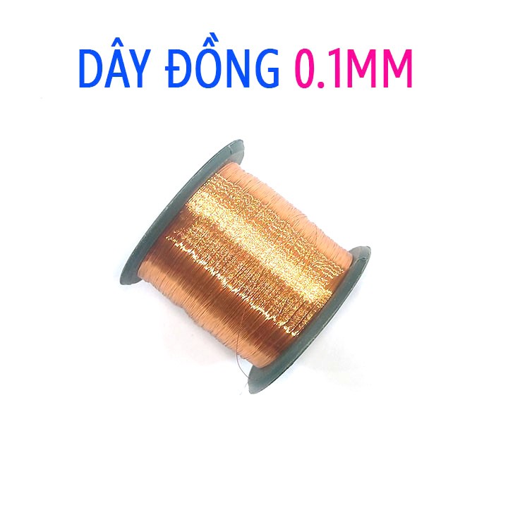 Dây đồng quấn biến áp, dây đồng quấn motor 0.1 - 1.0mm