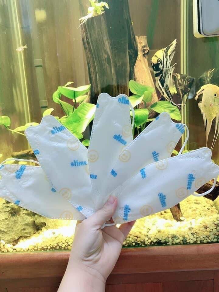 [COMBO 50 Cái ] Khẩu Trang Cho Bé 4D KF94 Hoạ Tiết Bé từ ( 6 tháng tuổi - 3 tuổi)