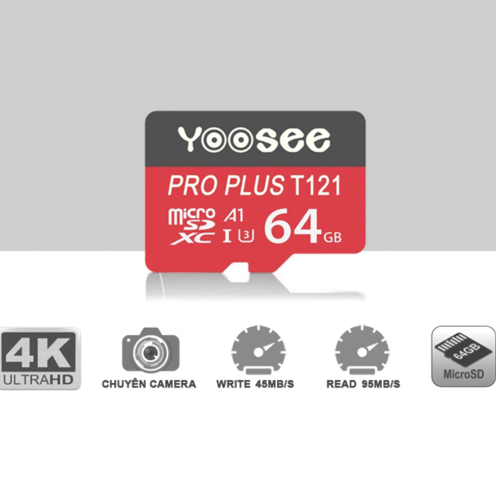 Thẻ Nhớ YOOSEE 64Gb Class 10