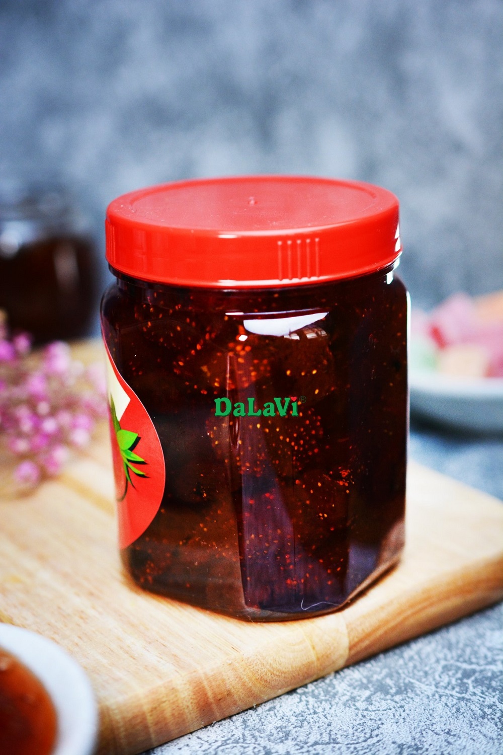 Mứt dâu tây Đà Lạt hũ 500gr