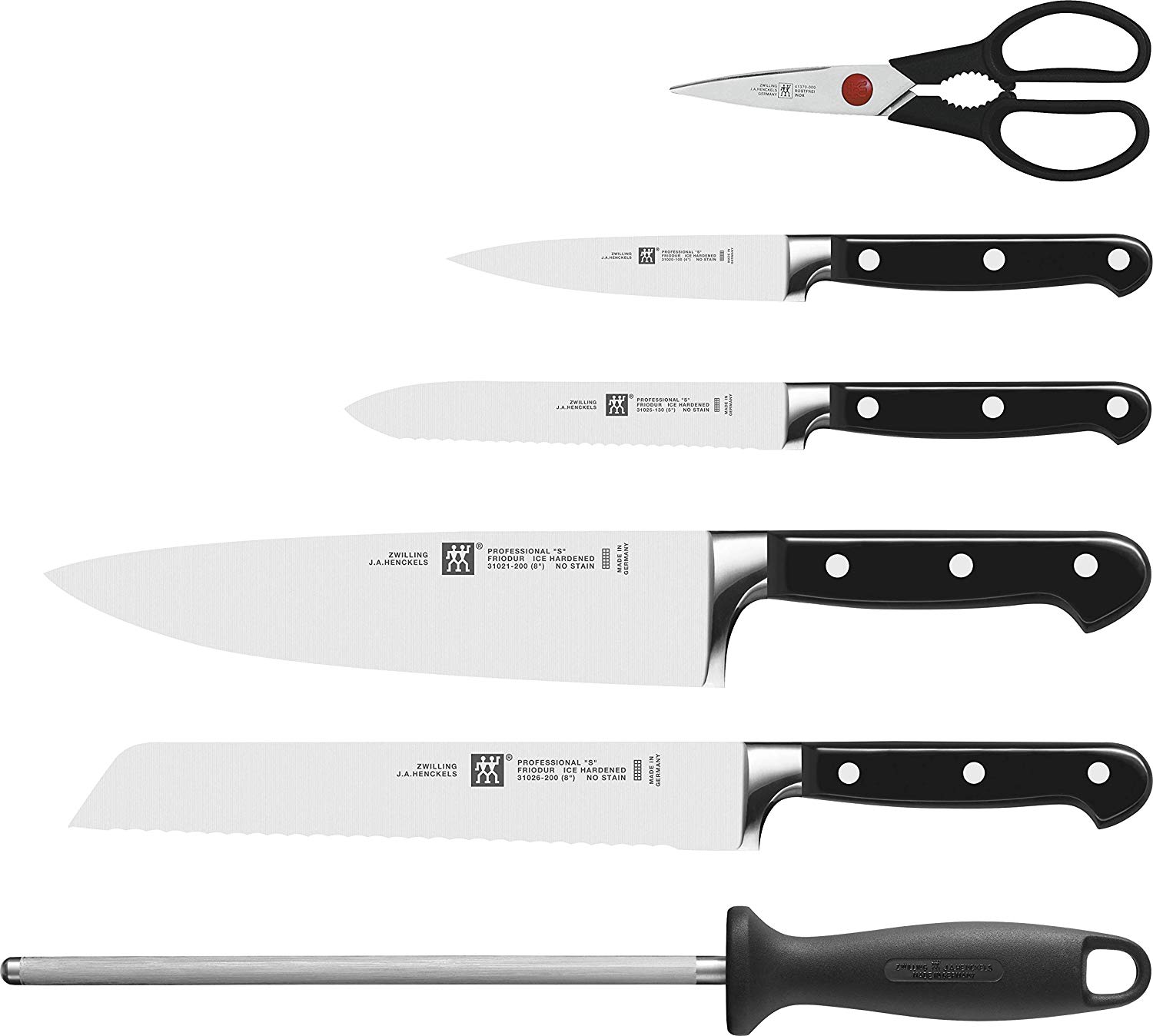 BỘ DAO 7 MÓN ZWILLING PROFESSIONAL S