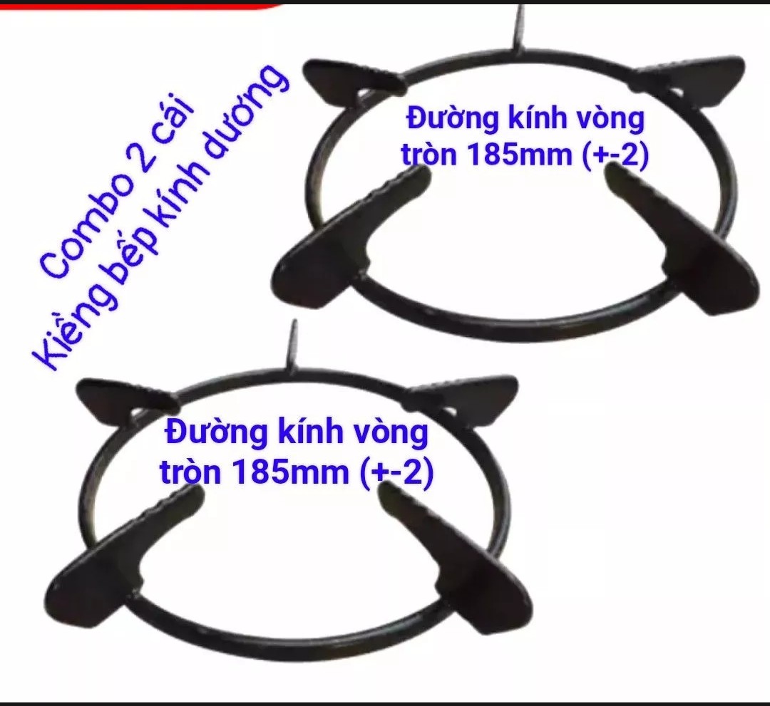 Combo 2 chiếc Kiềng Bếp gas Dương kính Phổ Thông