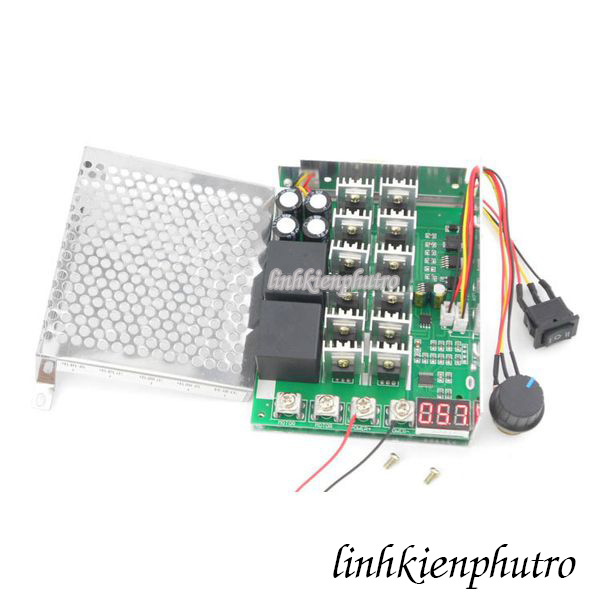 [HCM]Mạch Điều Khiển Tốc Độ Đảo Chiều Động Cơ PWM 60A