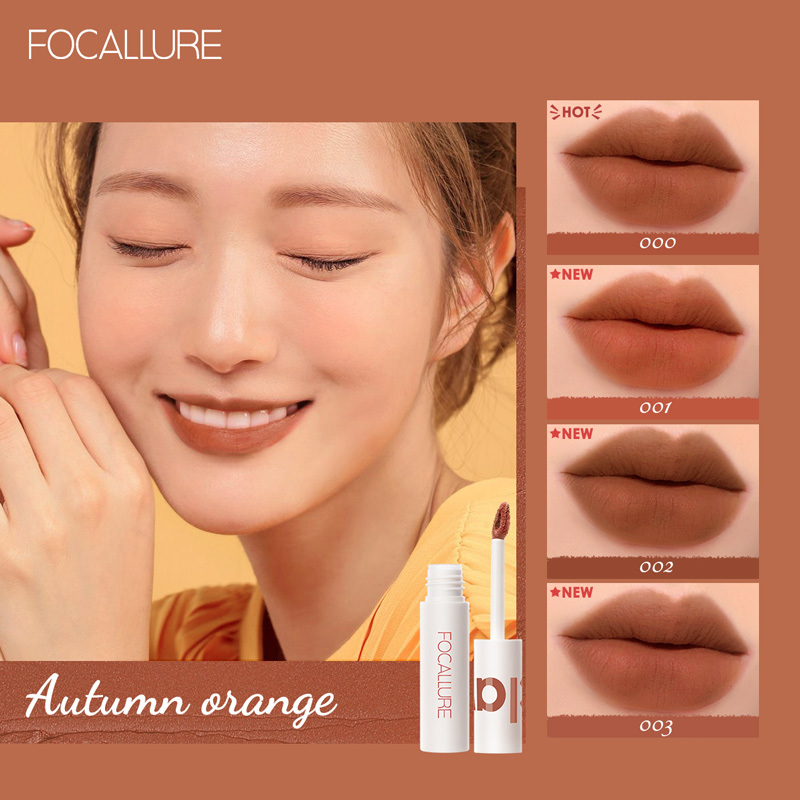 Son lì dạng kem Focallure nhiều màu sắc chất son mềm mịn - 16g