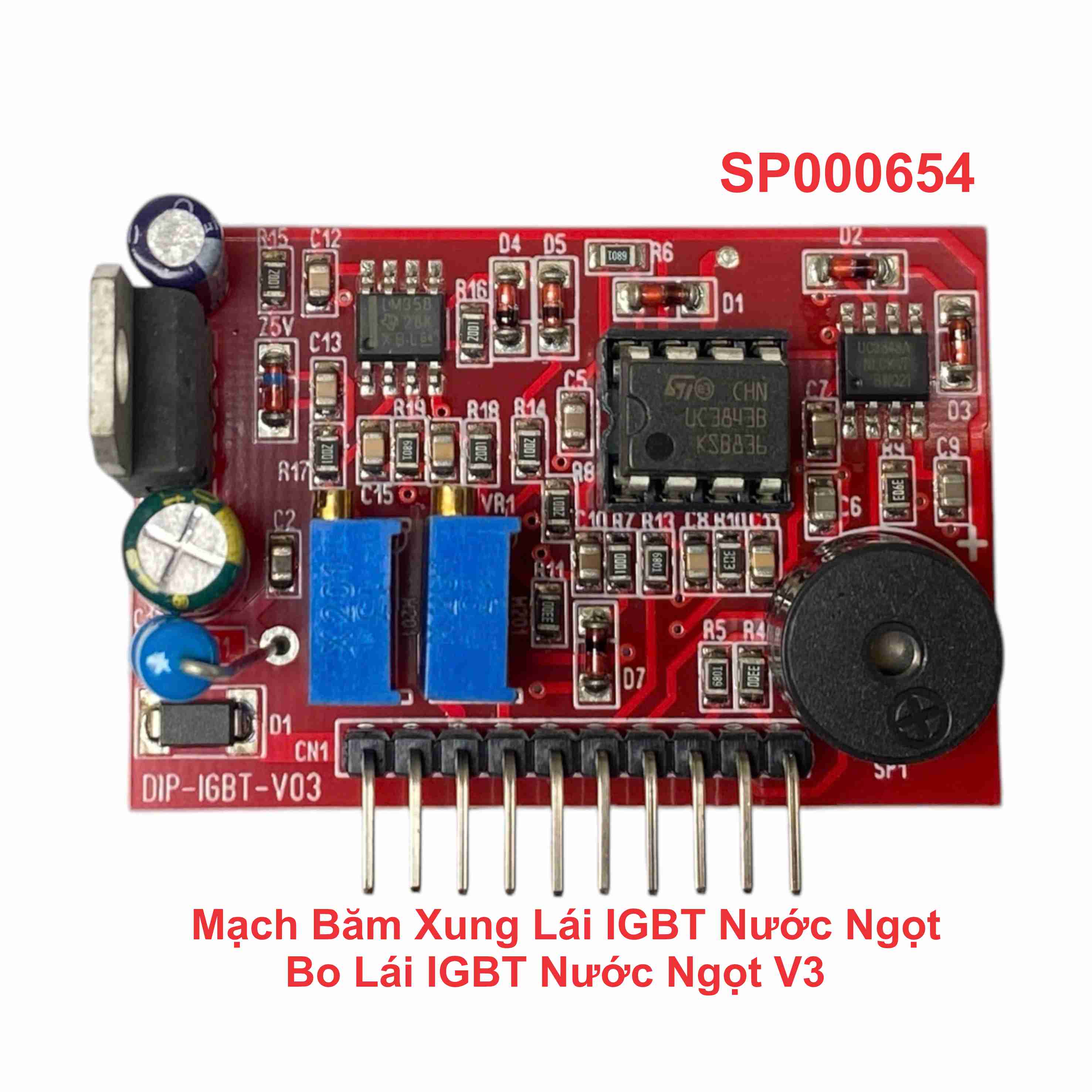 Mạch Băm Xung Lái IGBT Nước Mặn Kiểu V3.0.................