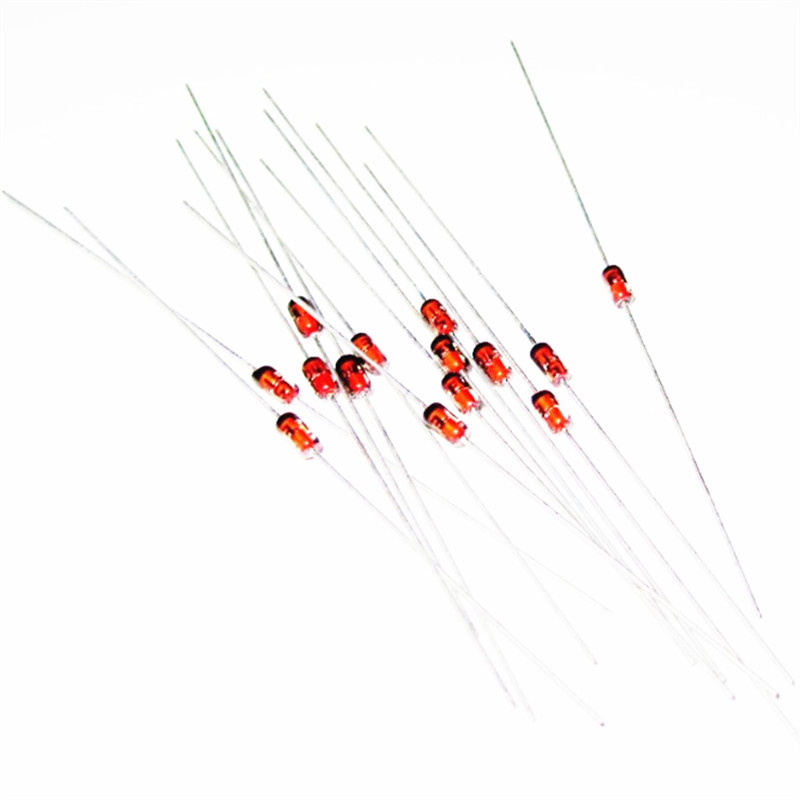 100pcs bzx55c5v1 5v1 do-35 直插稳压二极管