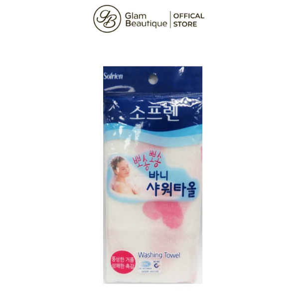 Khăn tắm mát xa hàn quốc sofrien 3263 glam beautique