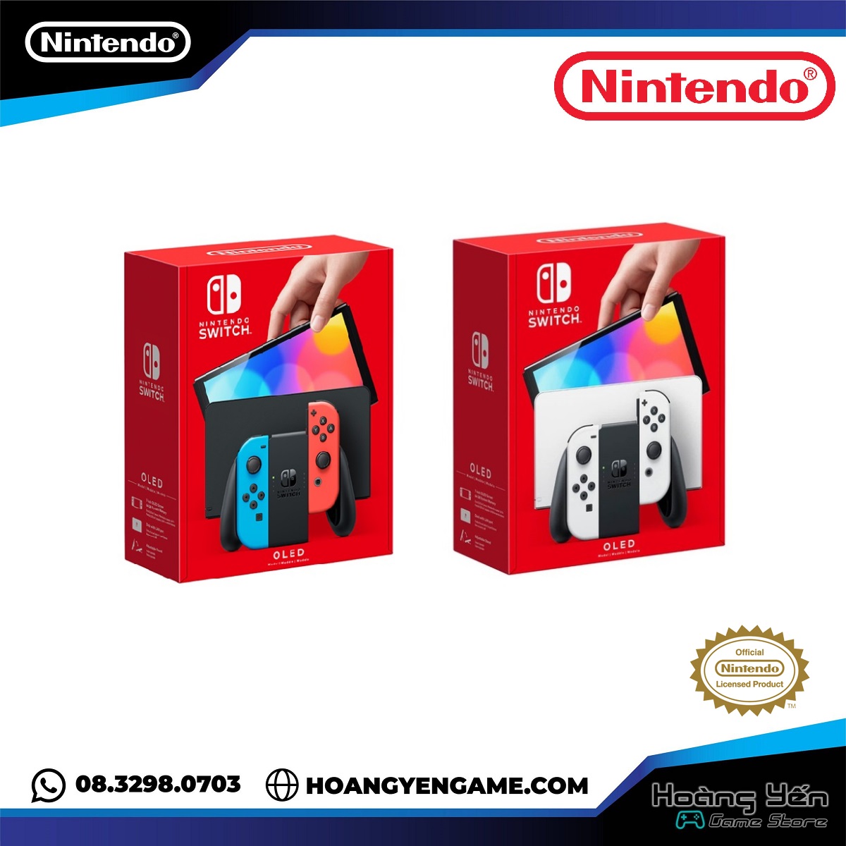 Máy Nintendo Switch Oled Cũ Chính Hãng