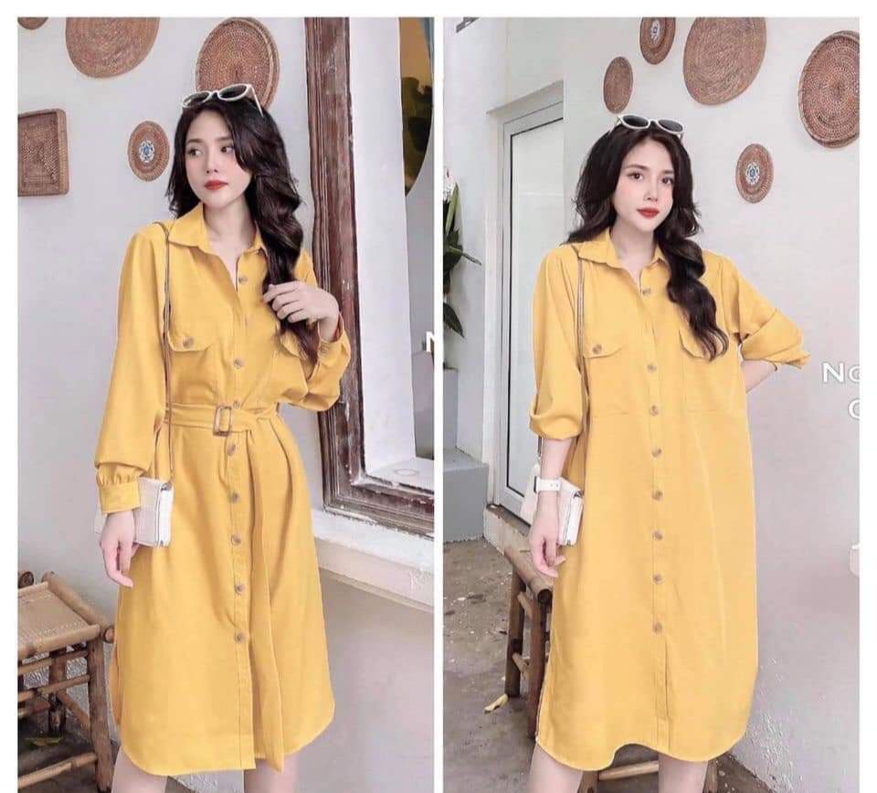 váy bầu công sở  sơ mi mẫu mới-đầm bầu đẹp