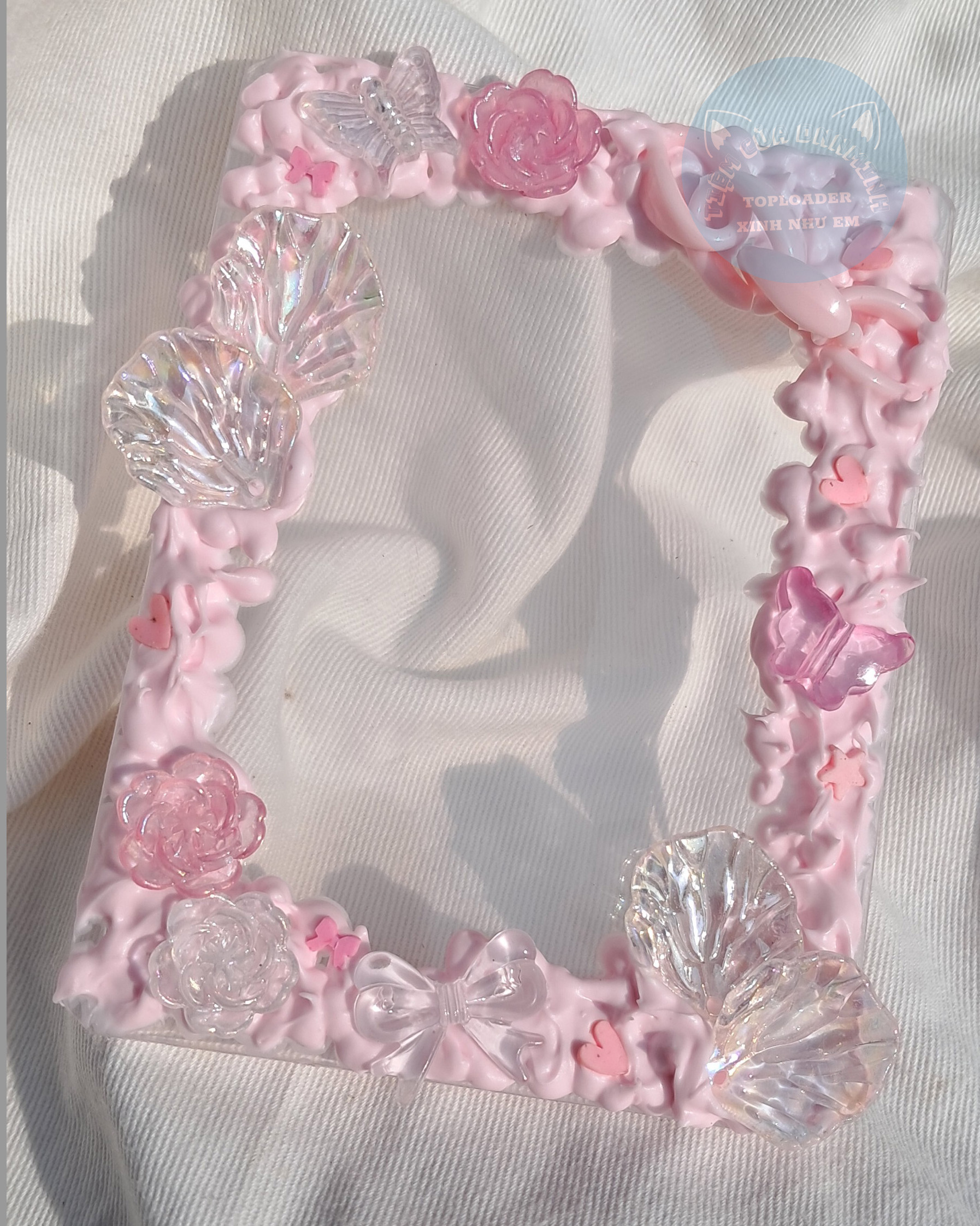 Toploader decor handmade kem keo.