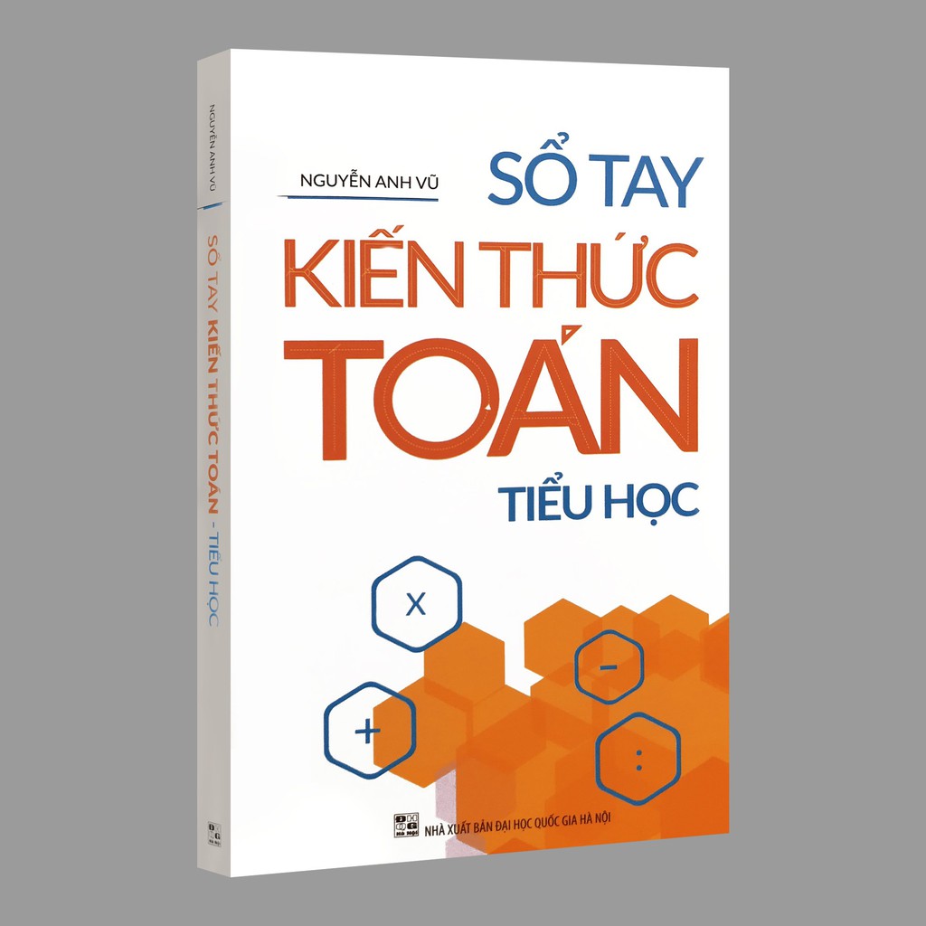 Sách Sổ tay kiến thức Toán + Tiếng Việt + Tiếng Anh dành cho học sinh Tiểu học