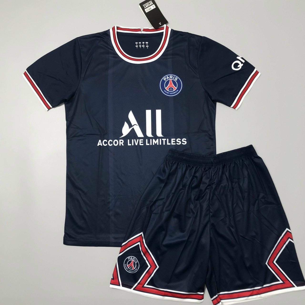 Áo Bóng Đá CLB PSG 2022 - Thun Thái Cao Cấp - Co Giãn 4 Chiều