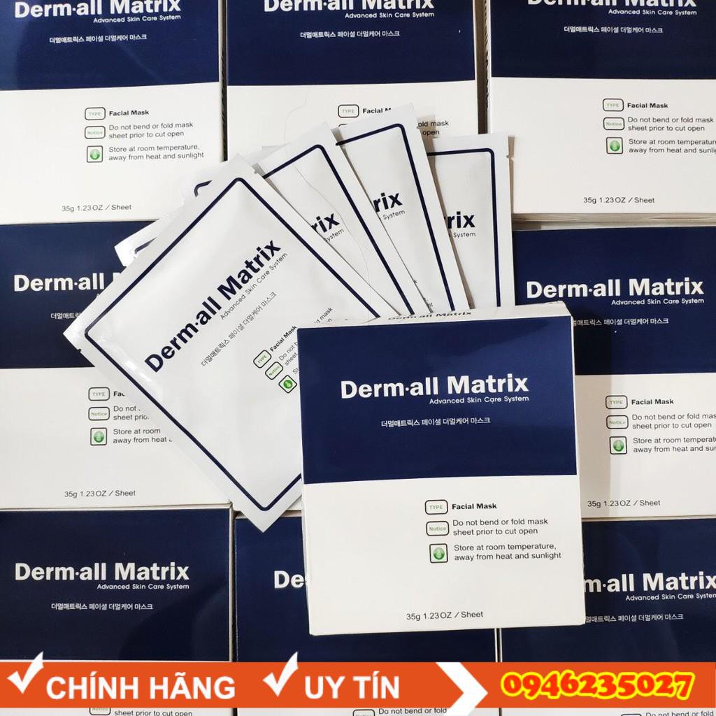 Mặt Nạ Derm All Matrix - Lẻ 1 Miếng