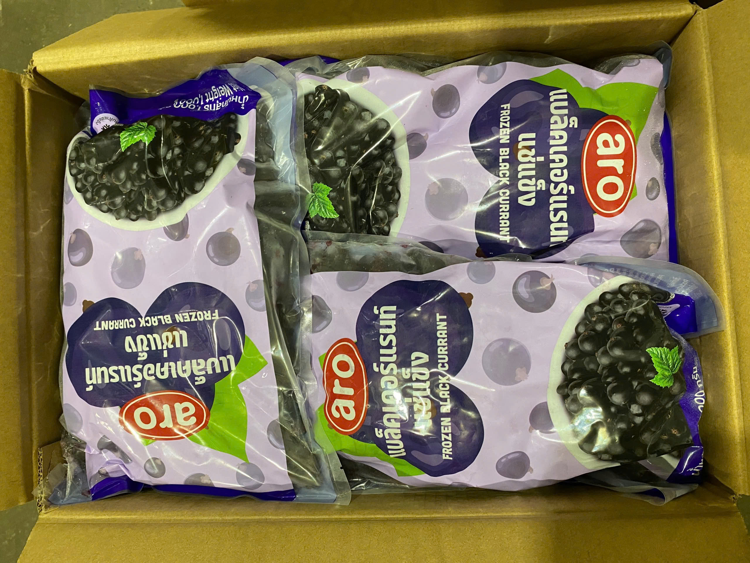 Việt Quất Đông Lạnh Aro 1kg