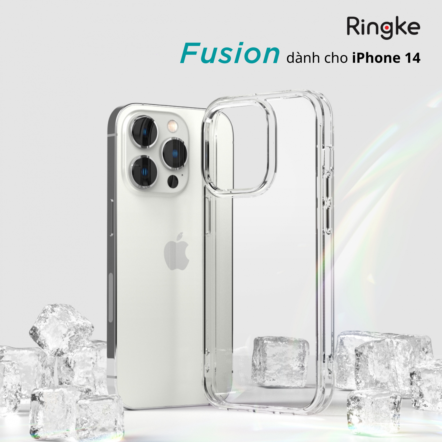 [Chính hãng] Ốp trong suốt Ringke Fusion cho iPhone 14 / 14 Plus / 14 Pro / 14 Pro Max