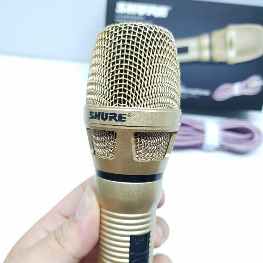 Micro có dây hát karaoke SHURE UR-910 cao cấp NEW