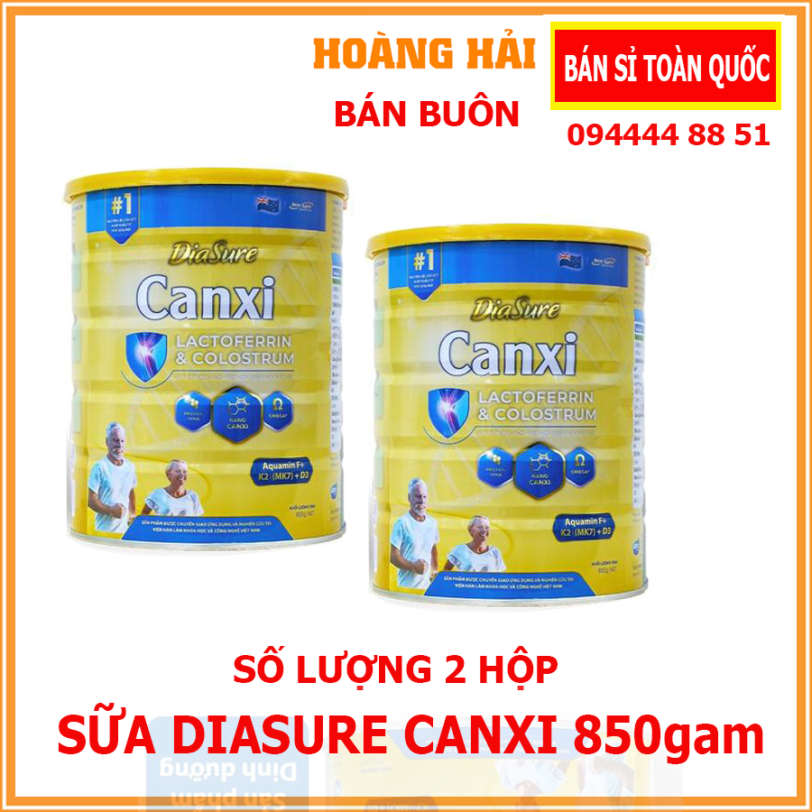 [Hoàn tiền 10%][COMBO 2 HỘP] DIASURE CANXI - SỮA NON XƯƠNG KHỚP