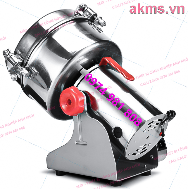 Máy xay bột khô đa năng JGY 2500, 220V/4200W: xay tam thất, ngũ cốc, dược liệu ....