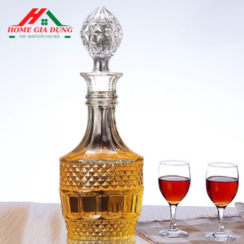 Chai Đựng Thuỷ Tinh Cao Cấp 800ML