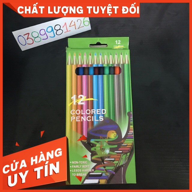 Bút chì màu 12 màu 4012