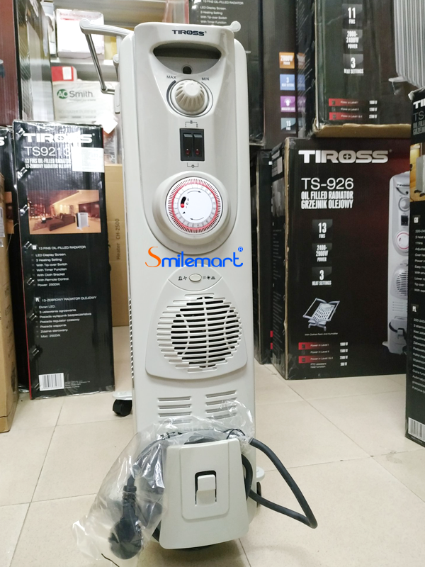 Lò sưởi dầu Tiross TS926 13 thanh
