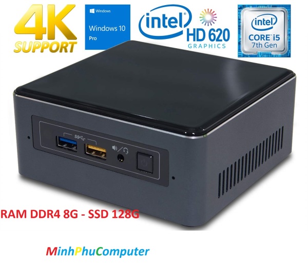Bảng giá PC mini Intel NUC Core i5 7260u RAM4 8G SSD 128G Window10 Pro Phong Vũ