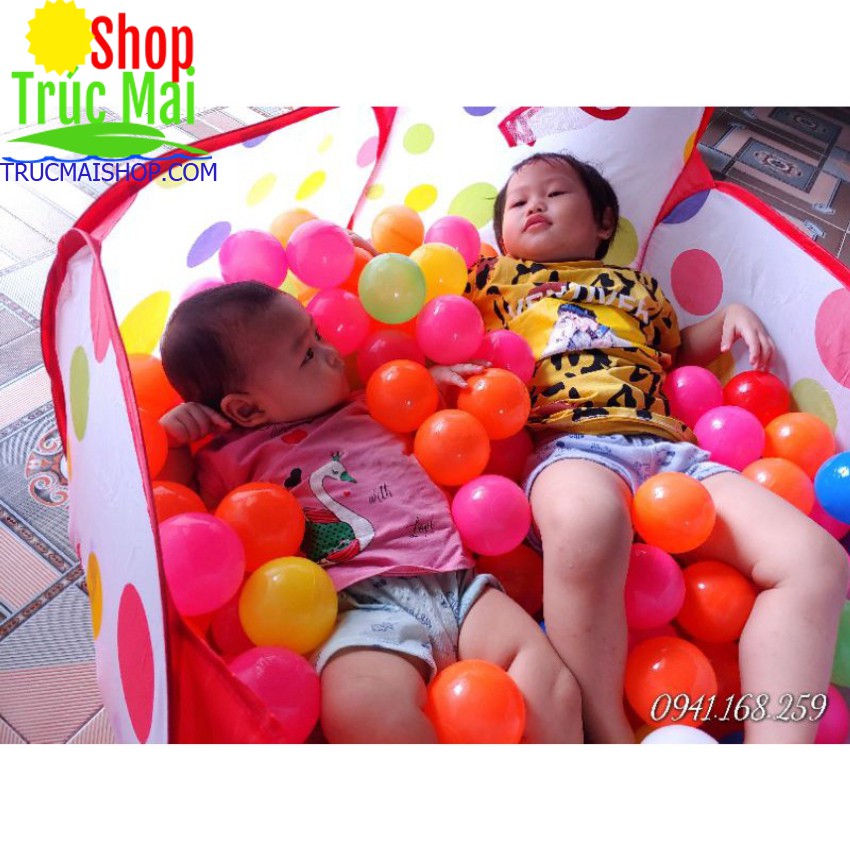 combo 100 bóng bóng đồ chơi cho bé đồ chơi trẻ em